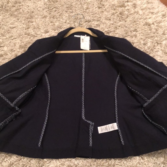 NWT, dark blue long sleeve blazer, 2pockets&1button, Rickis, Us10 - Picture 6 of 14